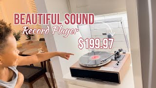 1 by ONE  Vinyl Record Player  Turntable  Amazing [upl. by Ailerua]