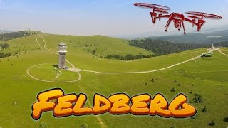 Feldberg im Schwarzwald  Feldberg aus der Luft [upl. by Gilemette47]