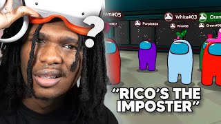 I Got Falsely Accused of Being The Imposter for 2 Hours Straight In Among Us VR Full LiveStream [upl. by Ettenrahc866]