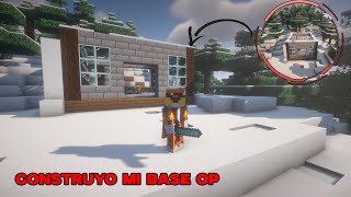 CONSTRUYO MI BASE SURVIVAL OP hydracraft EPISODIO 1 [upl. by Swinton]