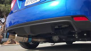 Tomei Expreme Ti exhaust 2013 Subaru WRX Hatchback [upl. by Adyl390]