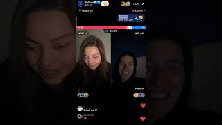 ვიკი და პაპავა TikTok ლაივი  Prime House  პრაიმ ჰაუსი [upl. by Snowman]