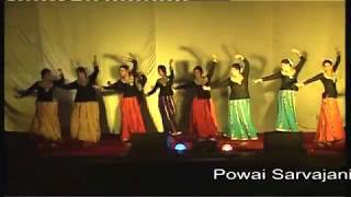 Pahari  Tanusree Shankar Dance Academy TSDA Students  PBWA  2014 [upl. by Nylecoj]