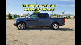 The Pros and Cons of the 2019 Ford F150 Diesel [upl. by Howey]