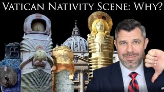 Is Vatican Nativity Scene DEMONIC [upl. by Newg]