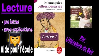 1à3  Lettres persanes de Montesquieu  lecture et explications des lettre 1à3 [upl. by Catie]