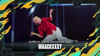 Waackxxxy KR  Judge Showcase  Super 24 2024 Singapore [upl. by Friedberg]