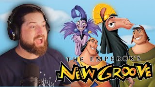 THE EMPERORS NEW GROOVE is the most insane and hilarious movie  First Time Watching Reaction [upl. by Adarbil]