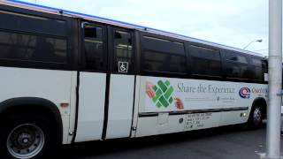 NJT  Coach USA Bus Double RTS Route 24A at Central Ave amp Norfolk St [upl. by Harned966]