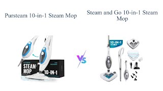 PurSteam 10in1 vs Steam and Go 10in1 Steam Mop 🧼🔥 [upl. by Borras233]