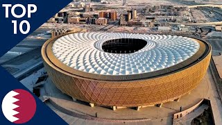 Top 10 Biggest Stadiums in Qatar [upl. by Atilegna]