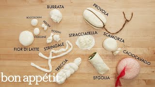 How To Make 13 Italian Cheeses  Handcrafted  Bon Appétit [upl. by Ixela]