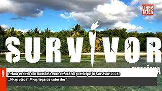 Prima vedetă din România care refuză să participe la Survivor 2025 Libertatea [upl. by Ytoc985]