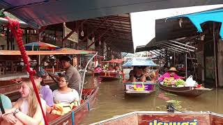 Damnoen Saduak Floating Market Part 2  Vlog Review No 137 [upl. by Anitsugua81]