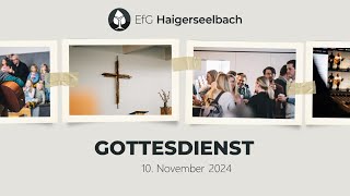 Gottesdienst mit Artur Reiswich  10112024 [upl. by Jasmina]