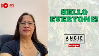 Angie De Vera Vlog is live [upl. by Ennyletak276]