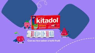 Kitadol Masticable puede ayudar a aliviar el malestar y fiebre de tu niño [upl. by Nnawaj951]