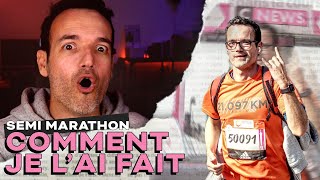 Jai couru 21kms sans préparation au mental comment jai souffert aussi [upl. by Fradin790]