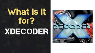 XDECODER  WHAT IS IT FOR Removing unnecessary ERROR CODES in ECU firmware [upl. by Payson270]