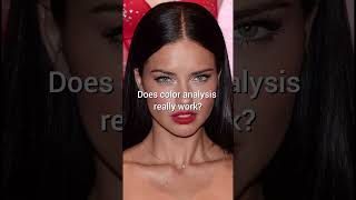 Adriana Lima before and after color analysis fashion model beauty style clothing [upl. by Marianna]