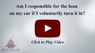 Am I responsible for the loan on my car if I voluntarily turn it in [upl. by Dowlen]