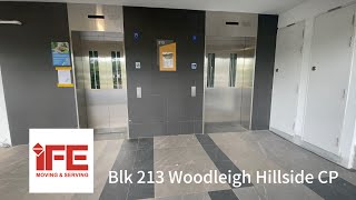 iFE Lifts at Blk 213 Bidadari Park Drive Woodleigh Hillside MSCP [upl. by Virgin]