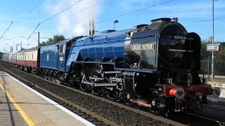 5Z32 BLUE PETER 60532 Fails On Test Run At Warrington Bank Quay 170924 [upl. by Aicekat]