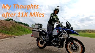 After 11000 miles my thoughts on my 2019 BMW R1250 GSA [upl. by Mercy]