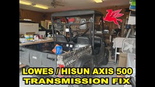 Hisun Axis 500 transmission fix [upl. by Litton688]