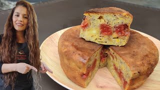 cómo Hacer TORTA DE PLÁTANO SIN HORNO con queso y BOCADILLO [upl. by Romie]