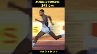 The legendary Javier Sotomayor jumped 245 cm the current wr in high jump world record sotomayor [upl. by Merril]