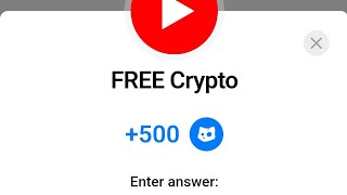 Free Crypto  cats video code  cats YouTube video code [upl. by Akina330]