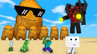 Minecraft Mobs  Gegagedigedagedago vs TITAN  Minecraft Animation [upl. by Ayom]