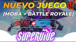 SUPERVIVE NUEVO JUEGO MOBA  BATTLE ROYALE CREADO POR EX RIOTERS Y EX BLIZZARDS [upl. by Chappelka777]