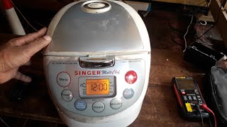 how to repair Multi Cooker   sinhala [upl. by Aicirpac]