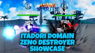 ANIME SPIRITS ITADORI DOMAIN  ZENO DESTROYER SPECS SHOWCASE [upl. by Cy457]