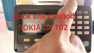 Back site method station point and backsight point explained in urdu for SOKIA CX 102 total station [upl. by Margette]