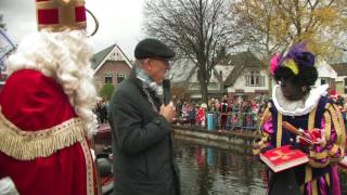 Sinterklaas van harte welkom geheten in Langedijk [upl. by Euqcaj]