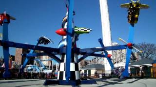 Air Race Ride at Coney Island in Full HD 2011 [upl. by Jordon146]