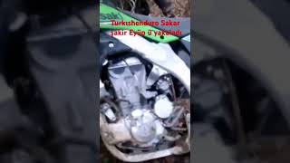 Turkıshenduro kroscu52 SAKAR ŞAKİR EYÜP KAYABAŞ ORMANDA MOTORU BIRAKTI automobile [upl. by Ellenor]