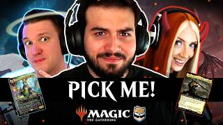 Hs player chooses his first commander in mtg [upl. by Atsirhc]