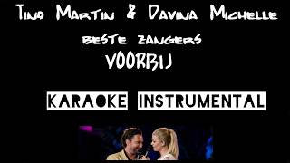 Tino Martin amp Davina Michelle  Voorbij  Marco Borsato amp Do  instrumental met tekst [upl. by Merrile]