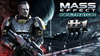 Прохождение игры Mass Effect Infiltrator Android 1 [upl. by Anialad]