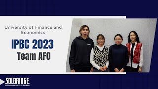 SolBridge IBPC 2023 Team Introduction  University Of Finance and Economics [upl. by Htebilil]