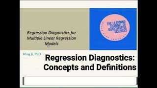 Regression Diagnostics in Multiple Linear Regression Concepts and Definitions [upl. by Almeeta]