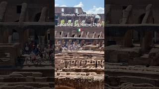 Inside Largest Ancient Amphitheater Ever Built colosseum ancient history rome italy unesco [upl. by Ackerman]