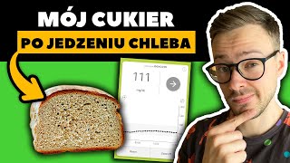 Chleb dla CUKRZYKA  Przepis na chleb KETO  Jaki będę miał poziom cukru we krwi  Nie słodzę [upl. by Rutger816]