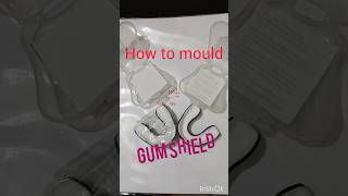 Moulding Mouth Guard Gum Shield mouthguard martialarts [upl. by Eserehc]