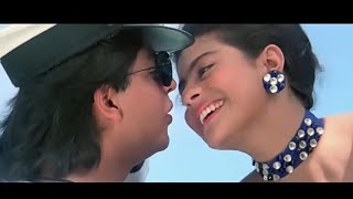 Baazigar O Baazigar  4K  Shahrukh amp Kajol Alka Yagnik Kumar Sanu  Baazigar [upl. by Nwahshar]