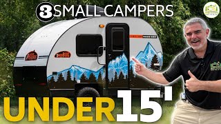 3 Small Campers Under 15  2024 Models [upl. by Sorgalim]